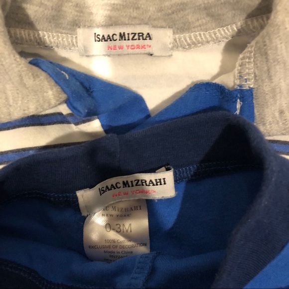 Isaac Mizrahi Infant Polo Outfit -Sz 0-3mo - Picture 3 of 3